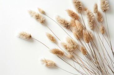 Bundle of Dry Grass in a Vase