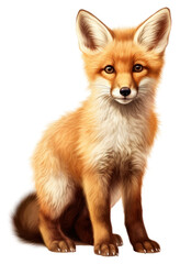 PNG Fox wildlife mammal animal. 