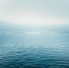 Obraz premium Majestic Water Landscape With Mountain Range