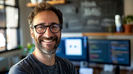 Engineer Working on Desktop Computer, Screen Showing CAD Software with Technical Blueprints, Her Male Project Manager Explains Job Specifics. Industrial Design Engineering Facility Office