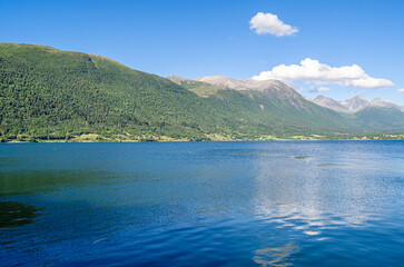 Landscape in Andalsnes, Norway