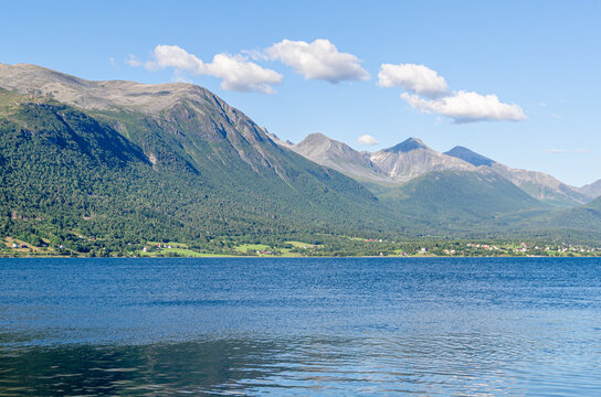 Landscape in Andalsnes, Norway