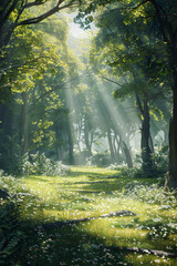 Obraz premium Forest Haven