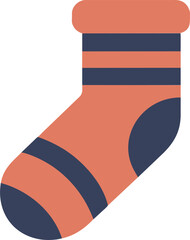 isolated socks, icon colored shapes gradient