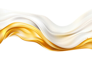 PNG Gold ribbon white backgrounds abstract.