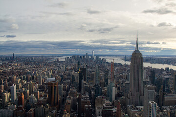 New York Skyline view