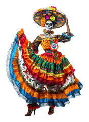 PNG A Latina Mexican woman recreation performer clothing