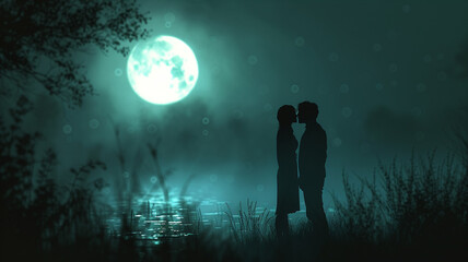 International Kissing day, dedicated to expression of love and affection through simple yet profound symbolic act of kissing, red joy happy banner copy space greeting card background.