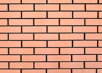 terracotta bricks wall texture background
