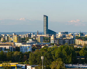 SkyTower budynek we Wrocławiu