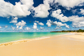 Fototapeta na wymiar Caribbean beach - Antigua Island