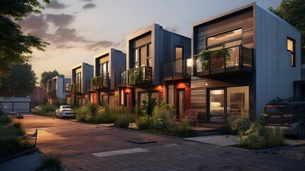 A photo of Compact Co-housing Dwellings