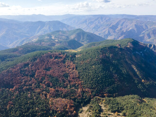 The Red Wall Biosphere Reserve at Rhodope Mountains,Bulgaria
