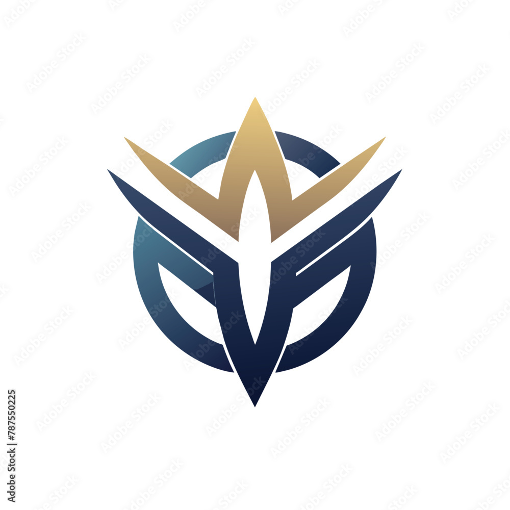 Poster a stylized logo design with a minimalist symbol and subtle interplay of light, minimalist symbol wit