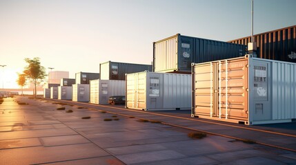 A photo of Container Units in Soft Natural Light