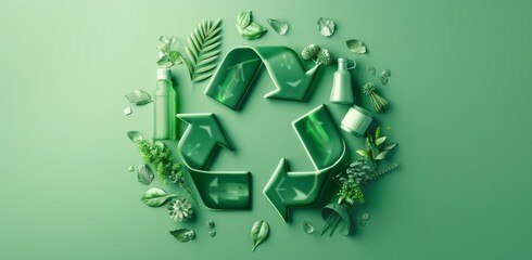  ecofriendly recycling symbol,  product life cycle