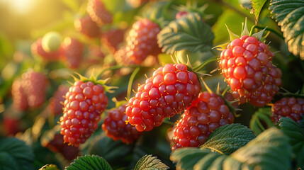 wild berries background