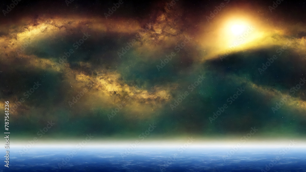 Canvas Prints universal sky background
