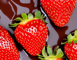 Strawberries and chocolate