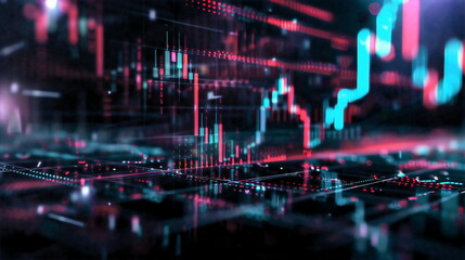 Fototapeta premium Stock Trading Made Easy: Simple Strategies for Success 