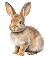 Obraz premium PNG Rabbit mammal animal rodent. 