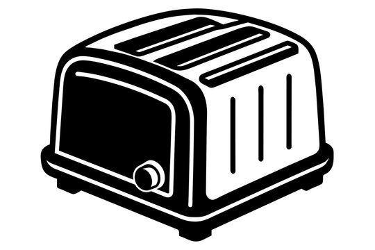 recommend clip art: toaster vector silhouette illustration