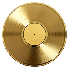 PNG  Vinly gold white background gramophone.