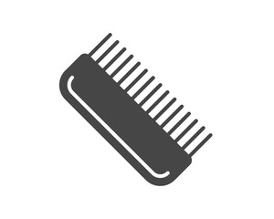 Makeup and Cosmetics related line. linear Vector graphic icons beauty and cosmetics in the form hair combs for massage or darsonval procedures. Outline signs and symbols.