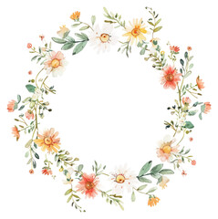 PNG Pattern circle wreath plant