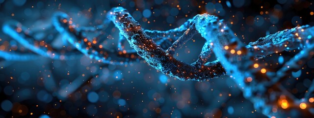 Fototapeta premium Biohacking Insight, human enhancement, the intersection of biology and technology in personalised health and performance enhancement.