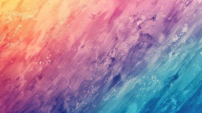 Colorful abstract gradient blurred pattern with realistic grain noise effect background suitable for art product design and social media featuring a trendy and vintage style