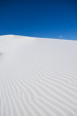 Sand dunes at White Sands National Park, New Mexico