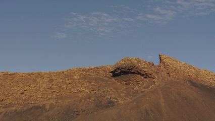 Volcán el Cuervo’s Lunar Silhouette