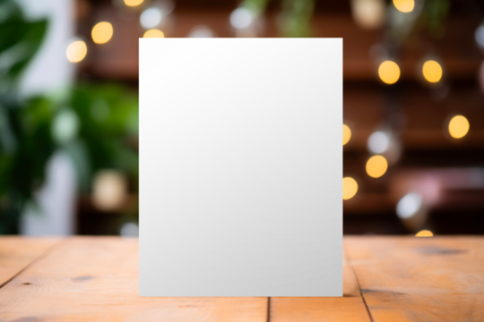 PNG Flyer mockup, transparent design