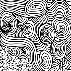 seamless pattern with spirals