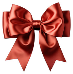 PNG Red ribbon bow celebration accessories.