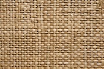 Detailed view of woven fabric showing intricate patterns and textures.