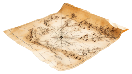 PNG Paper art map transparent background. AI generated Image by rawpixel.