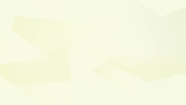 Light yellow beige abstract shapes background graphic animation