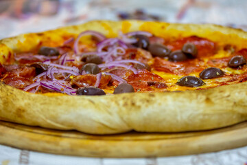 The best and most perfect Brazilian artisanal pizza