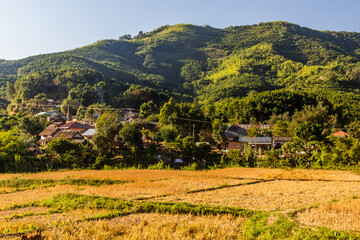 Village near Luang Namtha town, Laos