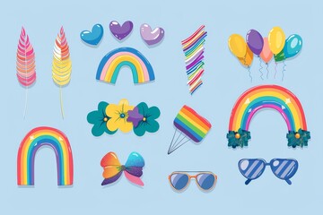 LGBTQIA+ Pride Month Accessories 