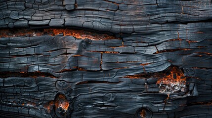Stock photo of scorched wooden surface