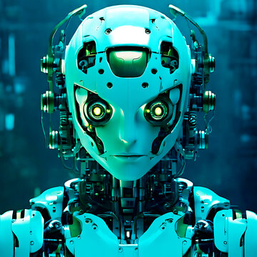 Best robotic alien picture by ai generated.