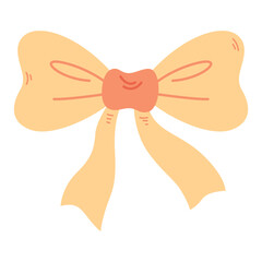 Ribbon Tie Illustration