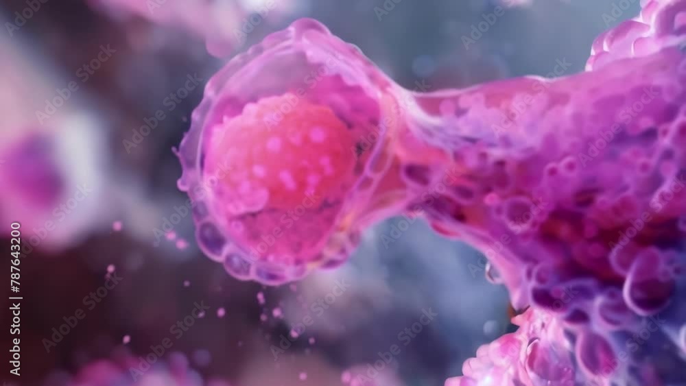 Poster a microscopic image of a euglenoid cell engulfing a smaller microorganism as part of its feeding mec