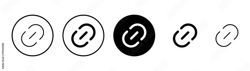 Aufkleber external link symbol icon vector. link icon isolated on white background. link vector icon. hyperlin