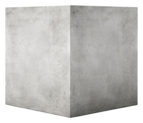 PNG Cube concrete white background architecture