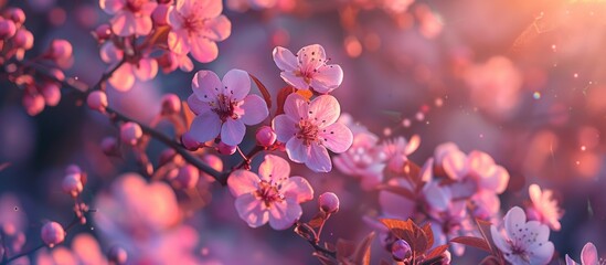 Lovely blossoms of spring - obrazy, fototapety, plakaty