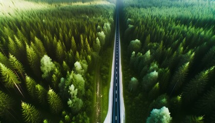 road through the forest